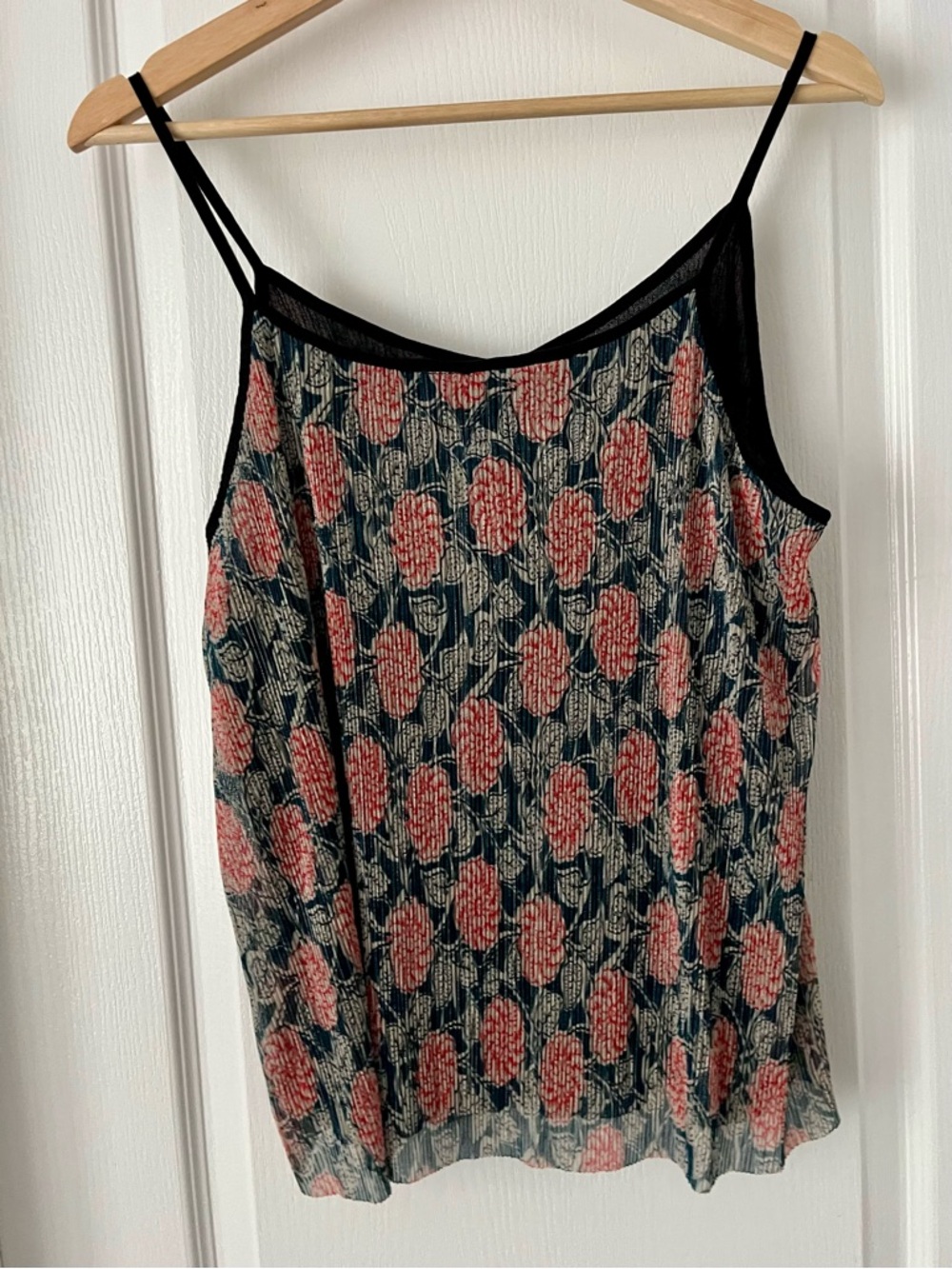 Maeve Anthropologie Floral Button Front Tank Top NWT Size S - Picture 9 of 12